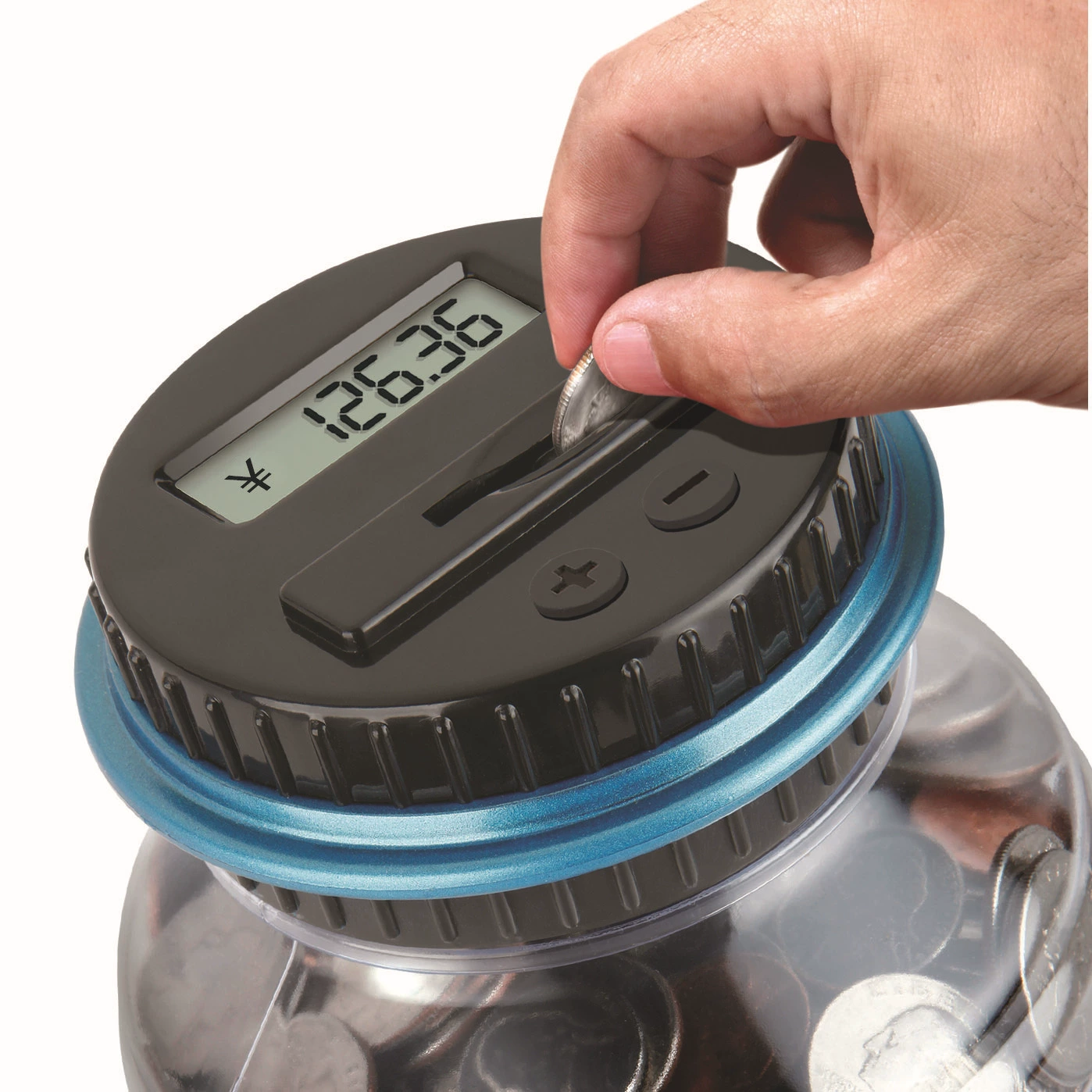 Creative currency, big piggy bank for teaching maths