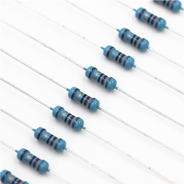 The whole series of metal membrane resistance 0.25W five -color ring…