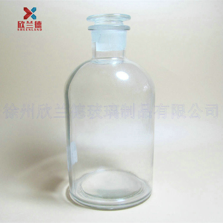 1000m试剂瓶 透明小口试剂瓶30ml-1000ml 磨口试剂瓶 玻璃医药