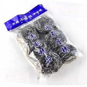 Practical for washing dishes and pots, 6-pack cleaning balls, cleaning brushes, steel ball manufacturers, wholesale t