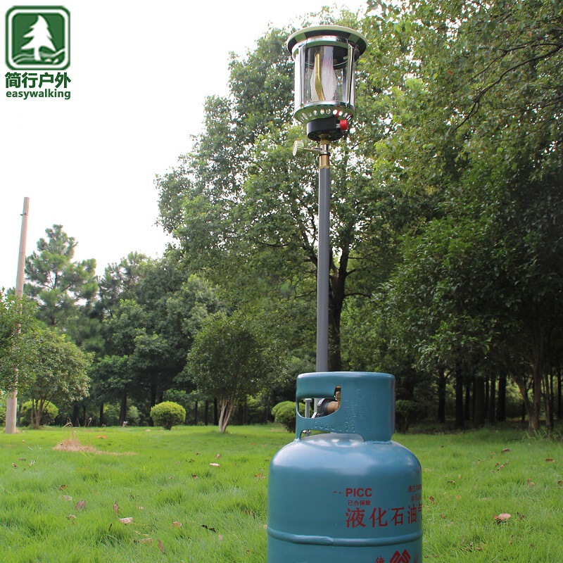 Simple outdoor liquefied gas special large gas lamp camping gas lamp outside camping barbecue lighting camp lamp