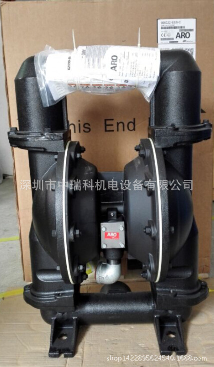 压滤机专用泵 英格索兰ARO3寸铸铁气动隔膜泵666322-EEB-C 污水泵