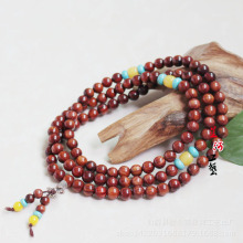 紫檀柳108 紫檀榴 佛珠手链 手串 男士女士佛珠 红木佛珠批发