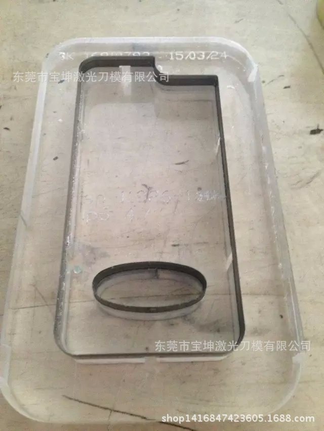 供应黄江大朗樟木头亚克力激光刀模手机壳亚克力刀模