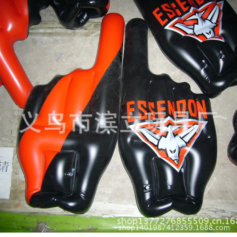 Customized promotional gifts PVC inflatable fingers and inflatable…