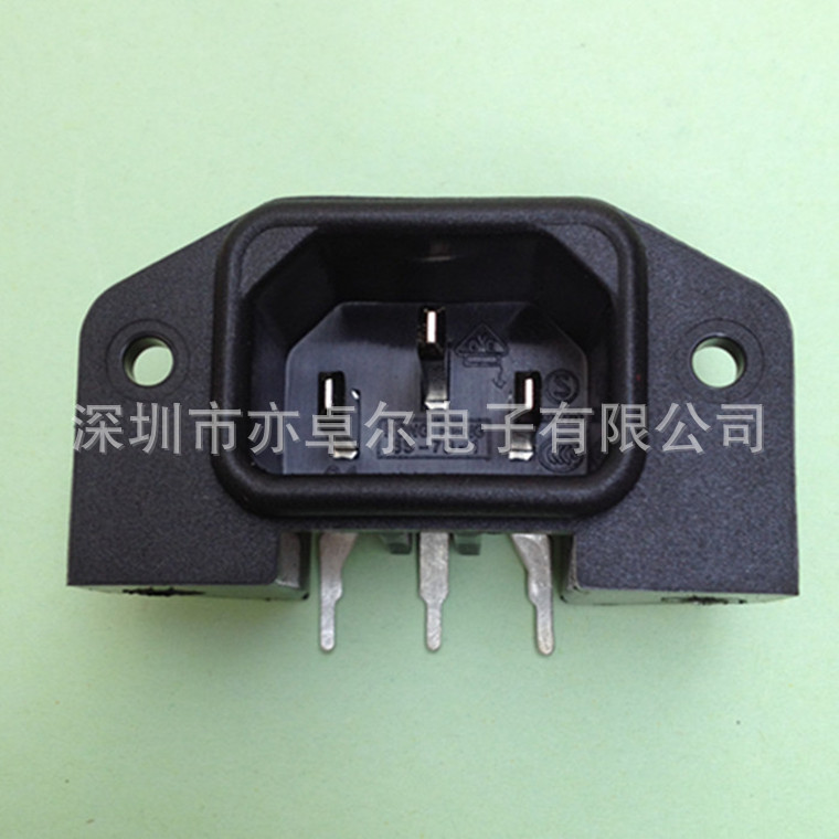 台湾荣丰RONGFENG原装正品电源插座SS-7B-1-V9三孔插座
