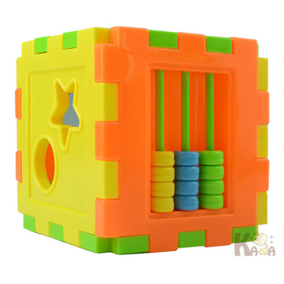2194 lovely 10 shape Intelligence Box Small hands Cerebellum Start cognition Box Building block toy