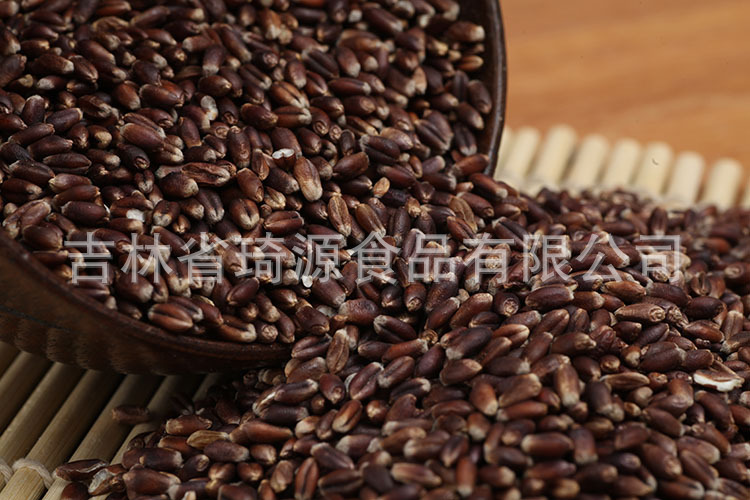 Roasted Black Wheat Low Temperature Baked Whole Grain for Fresh Soy Milk and Congee quality and texture