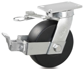 带分体全刹制重型万向轮 载重1800 2500 2800KG 系列脚轮