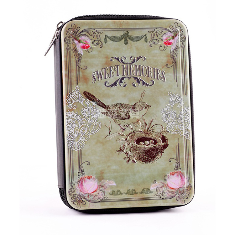 新款创意拉链马口铁盒 欧美风可定制时尚印字配盖马口铁盒批发