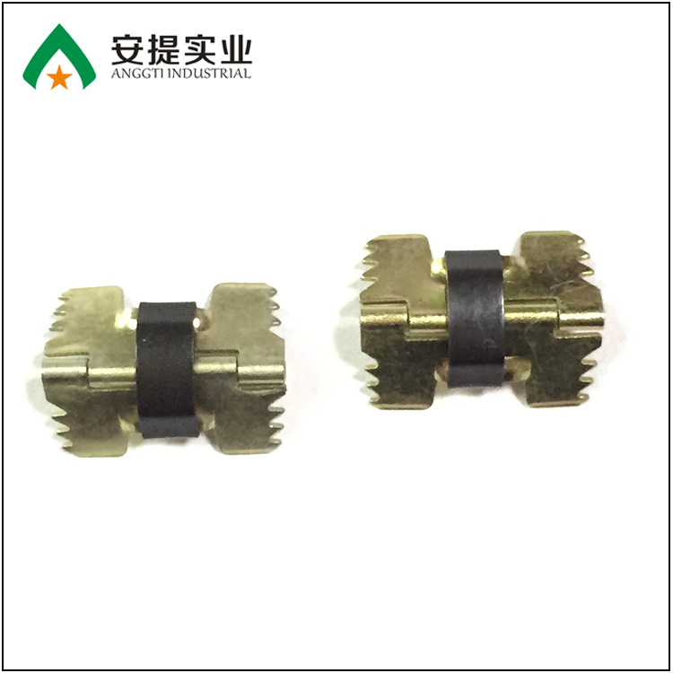 厂家批发定制 箱包五金配件 首饰包装盒不锈钢小合页 眼镜盒配件