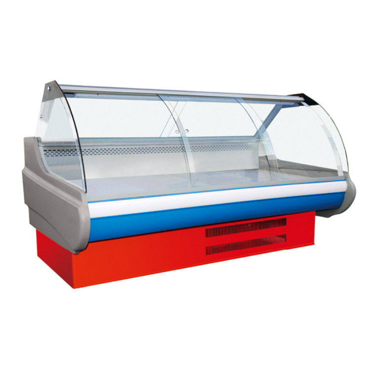 出口亚洲超市便利店前后前推拉门风冷熟食柜冷柜
