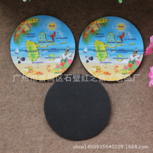 来图定制EVA杯垫隔热防滑可乐饮料杯垫商用家用酒吧创意自定义