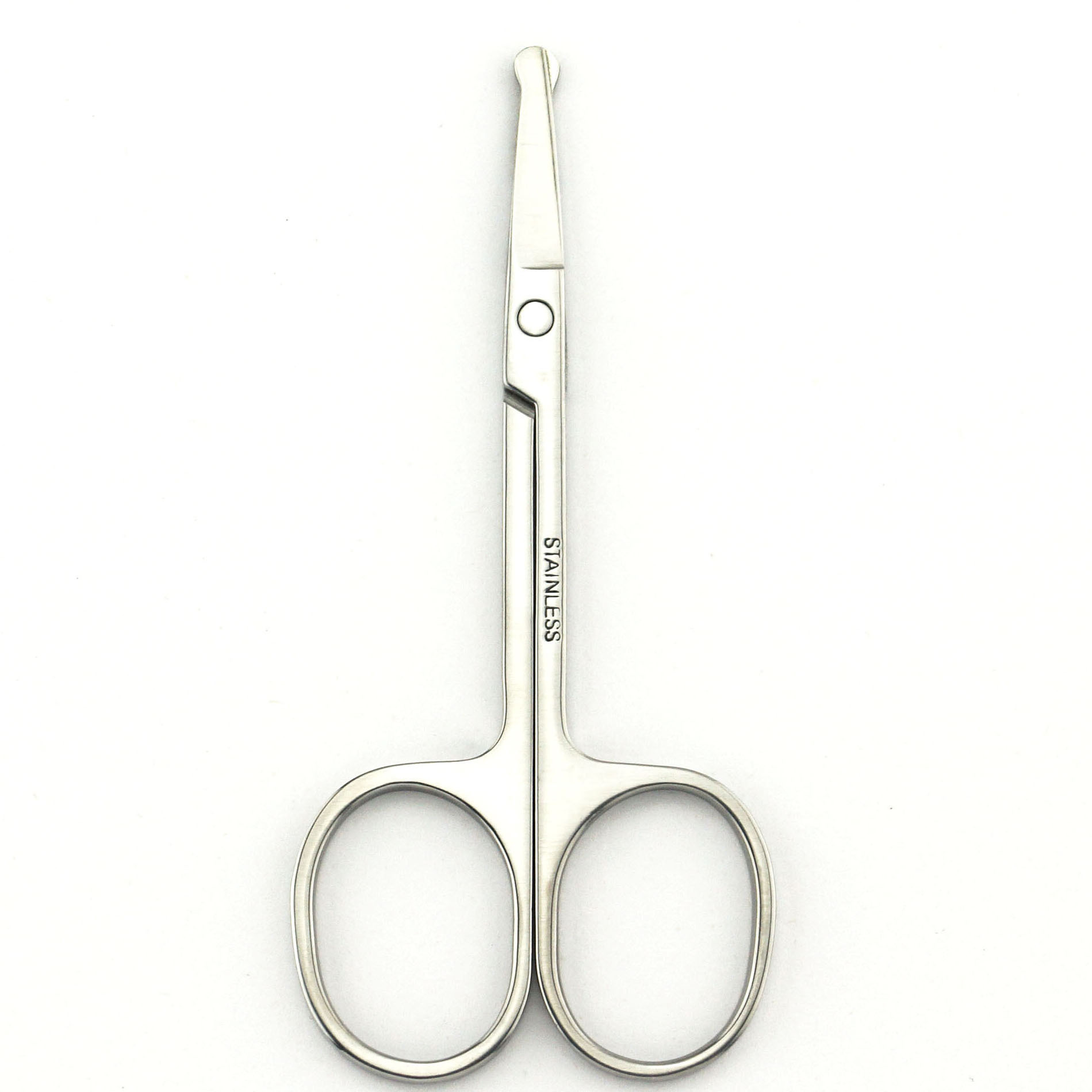 圆剪 今利 圆头鼻毛剪 亮光加厚手柄 仔细打磨 不伤鼻腔 剪鼻毛|ms