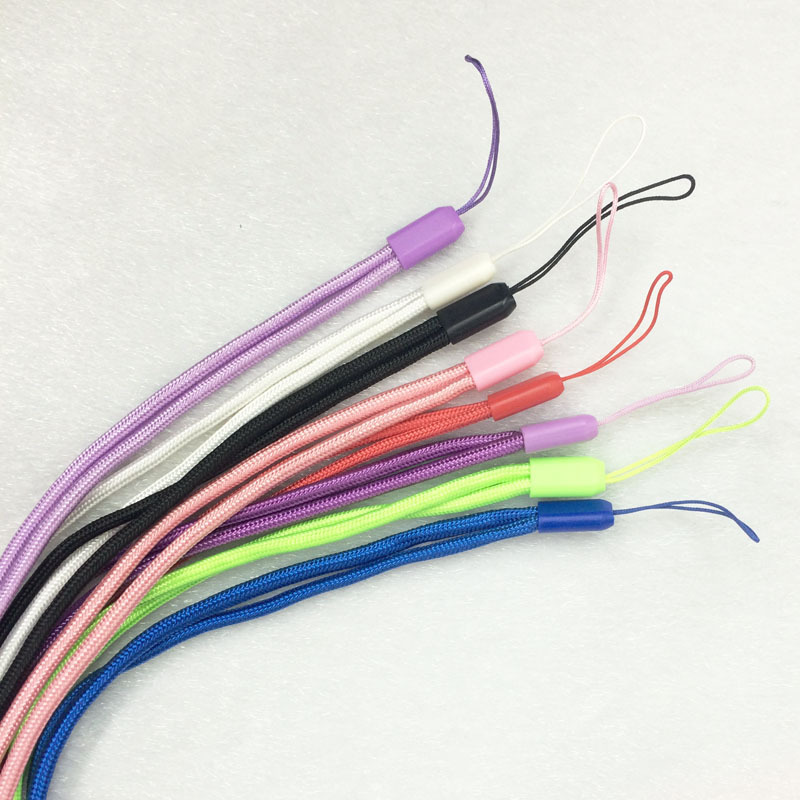 尼龙编织彩色手机绳 手机壳吊绳 韩版通用圆挂绳 证件牌绳子直销|ms