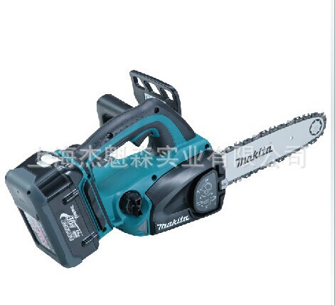 牧田UC250DWBE电链锯充电式电链锯小型便携家用伐木锯 户外修枝锯