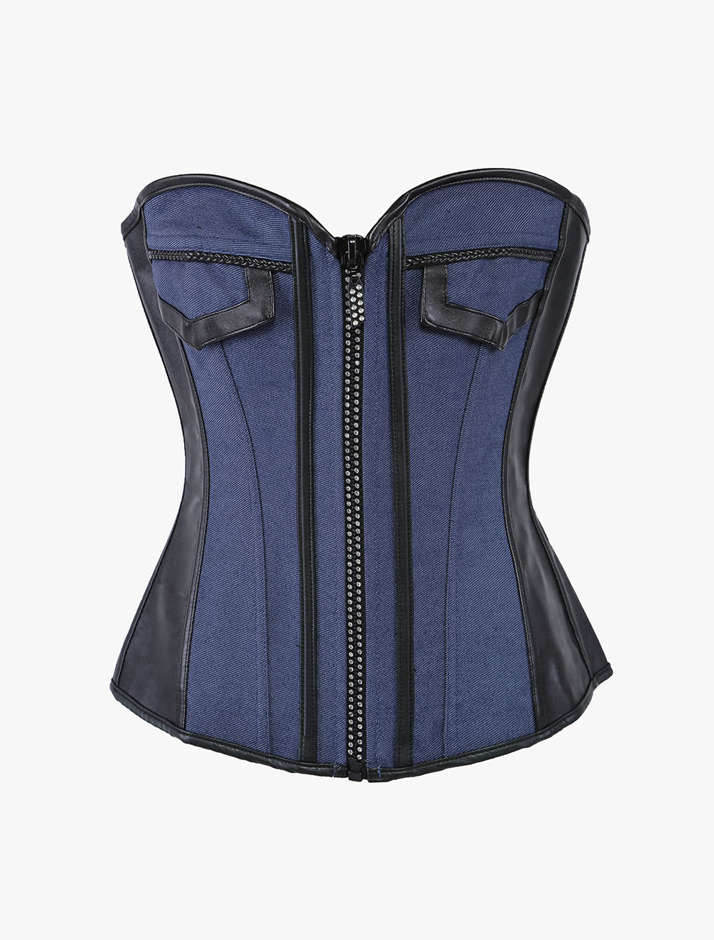 【欧美宫廷束身衣 矫正驼背束身衣 外穿钻饰 拉