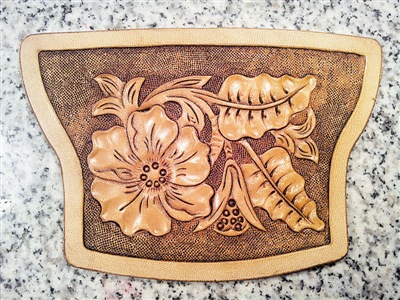 皮革激光切割雕刻机 皮雕画激光雕刻机 在植鞣皮上雕刻作画