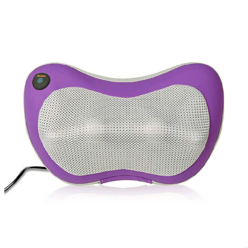 批发车载按摩器腰部颈部肩部电动多功能家居车用靠垫汽车按摩枕