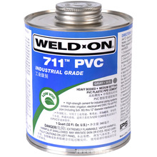 美国Weld On威得安 711灰色溶剂型PVC管道胶水/粘合剂/胶粘剂