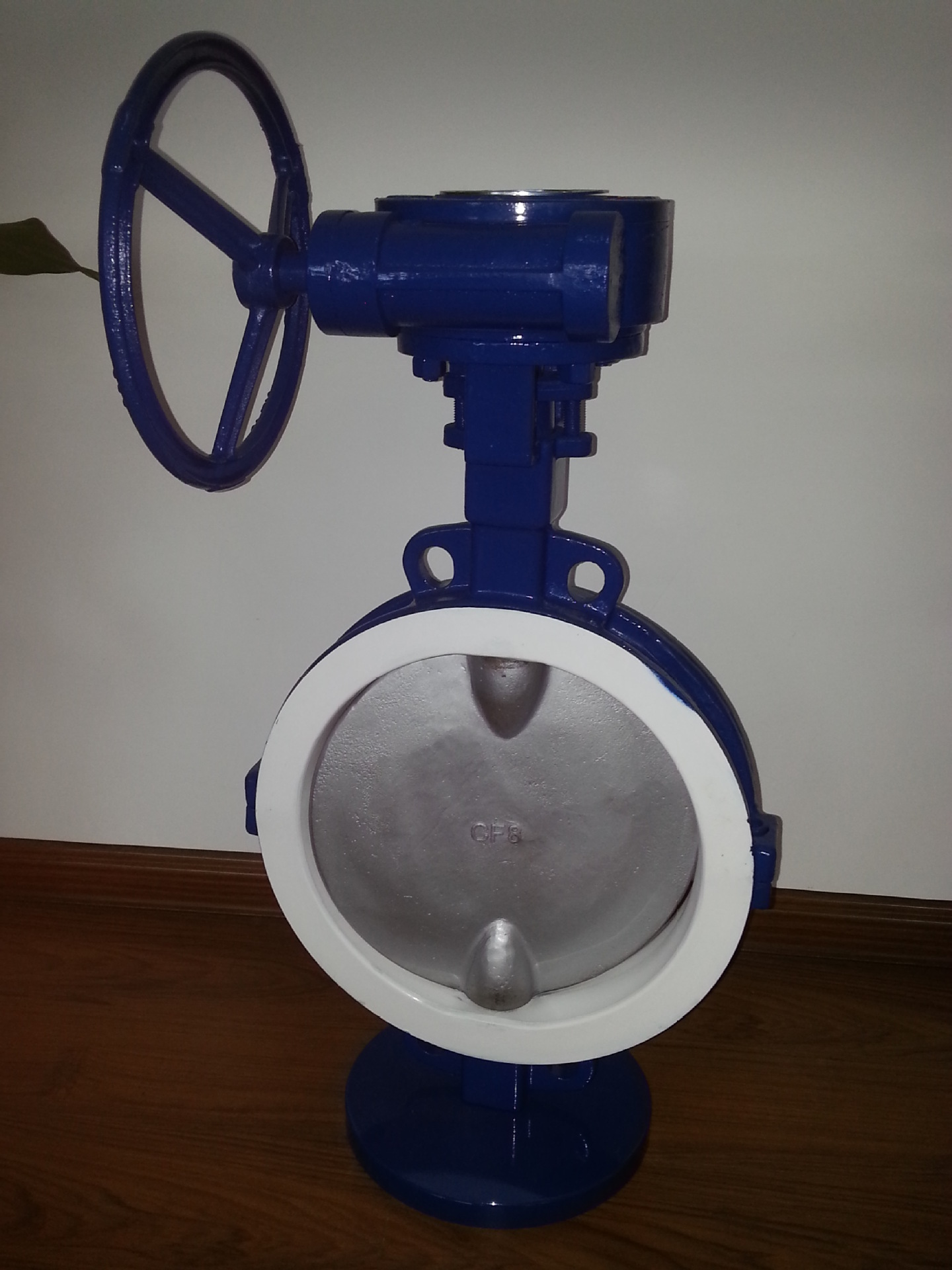 D71X-16铸铁对夹式蝶阀//不锈钢四氟手动蝶阀/阀门DN50/65/80/100