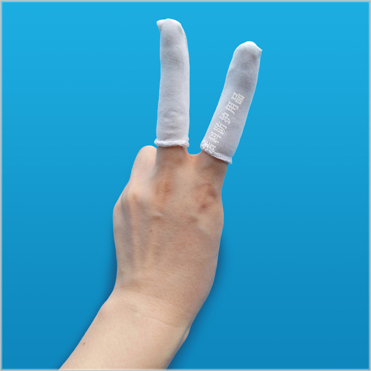 布指套戴2个手指加JK水印212-03