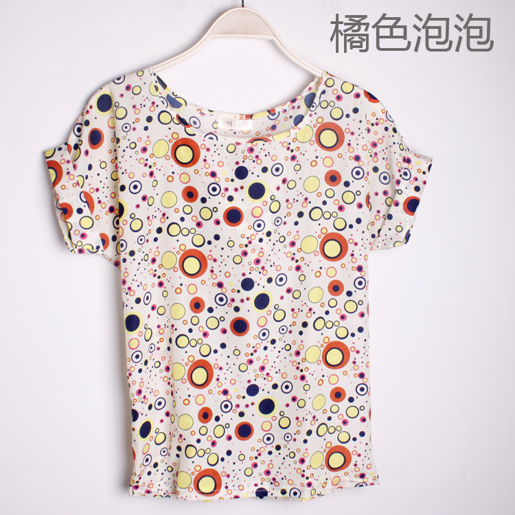 T-shirt femme en Mousseline de soie - Ref 3433869 Image 4
