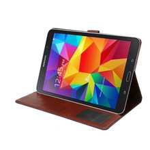 适用于三星Galaxy Tab A 9.7寸平板保护套T550/T555复古木纹皮套