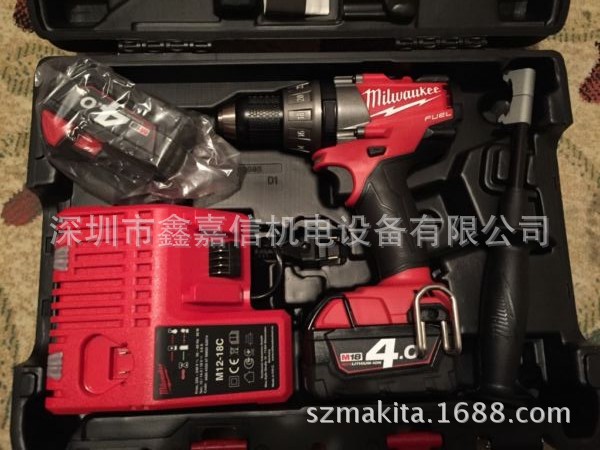 批发米沃奇充电式无刷起子电钻 M18CDD-402C