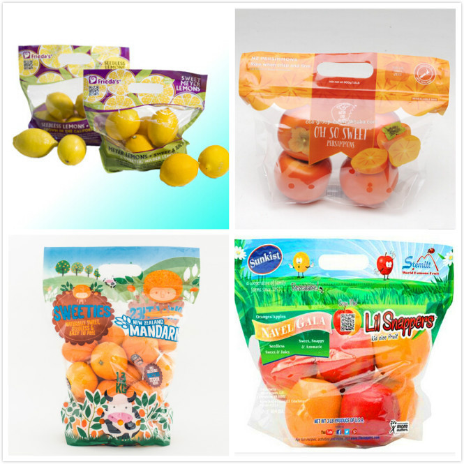 工厂定做蔬菜塑料袋 打孔透气保鲜袋 OPP复合CPP水果包装袋