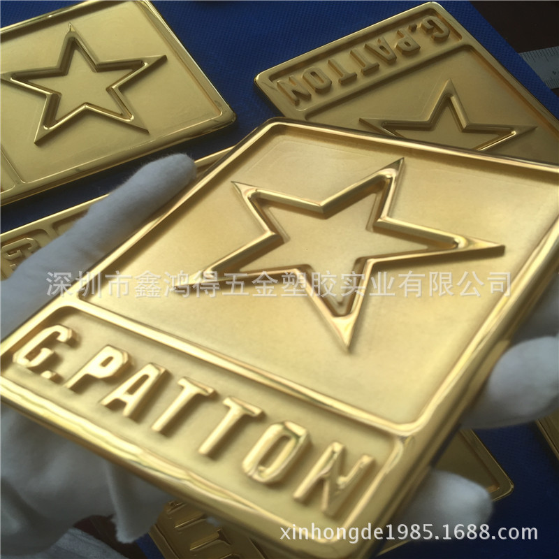 车标电镀金加工 五金电镀加工 铝合金电镀厂家 专业表面处理厂