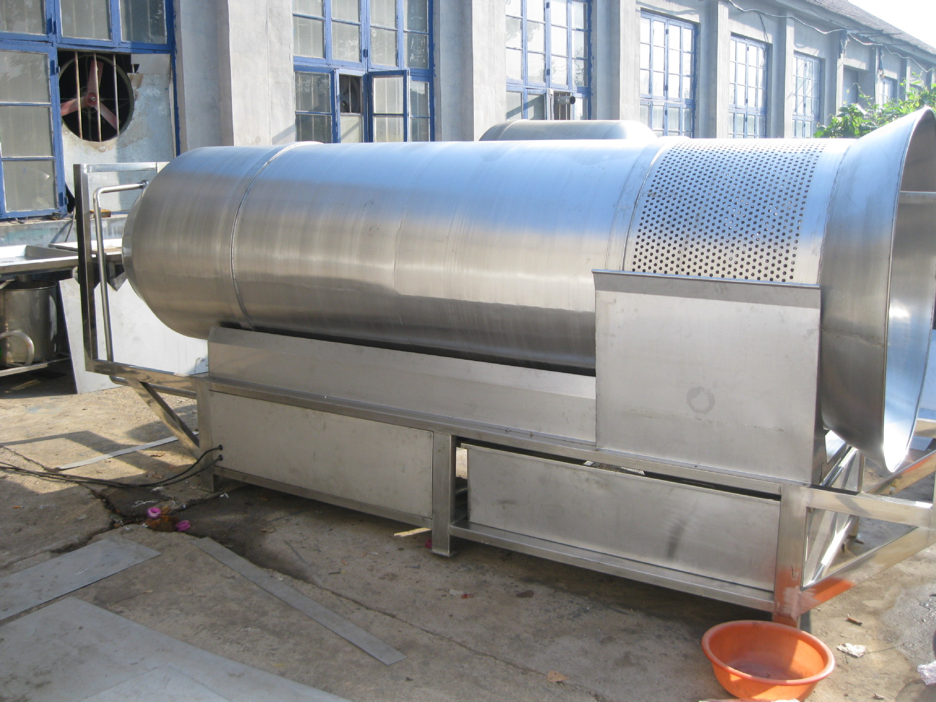 供应山东诸城隆旺不锈钢冻丸挂冰机，丸子挂冰机，诸城挂冰机