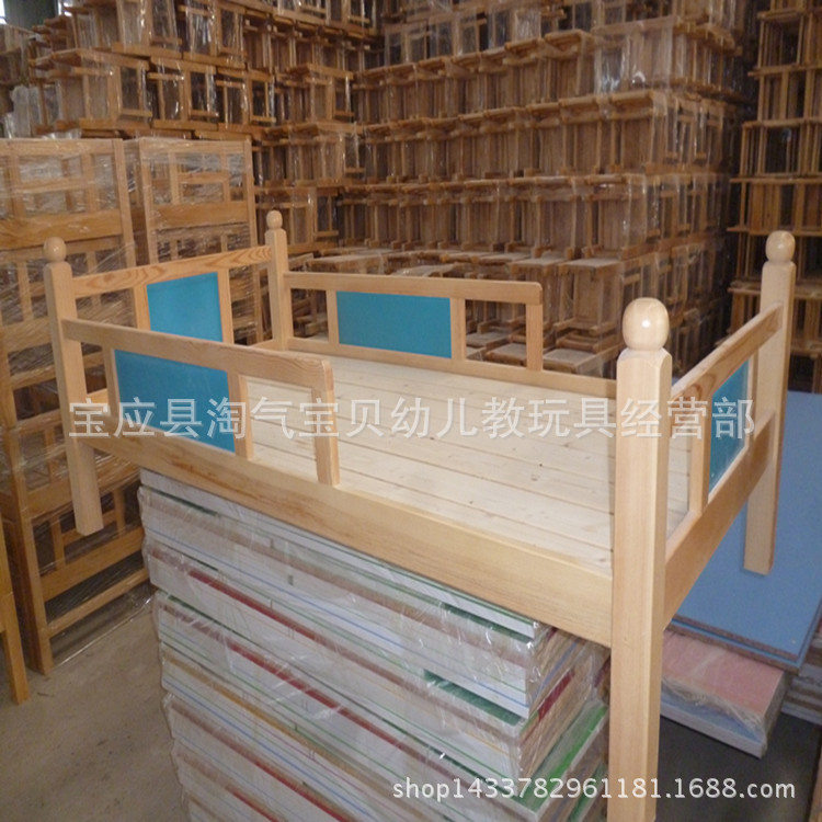 幼兒木床實圖