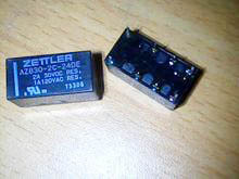 二手赛特勒继电器ZETTLER AZ830-2C-24DE  24V