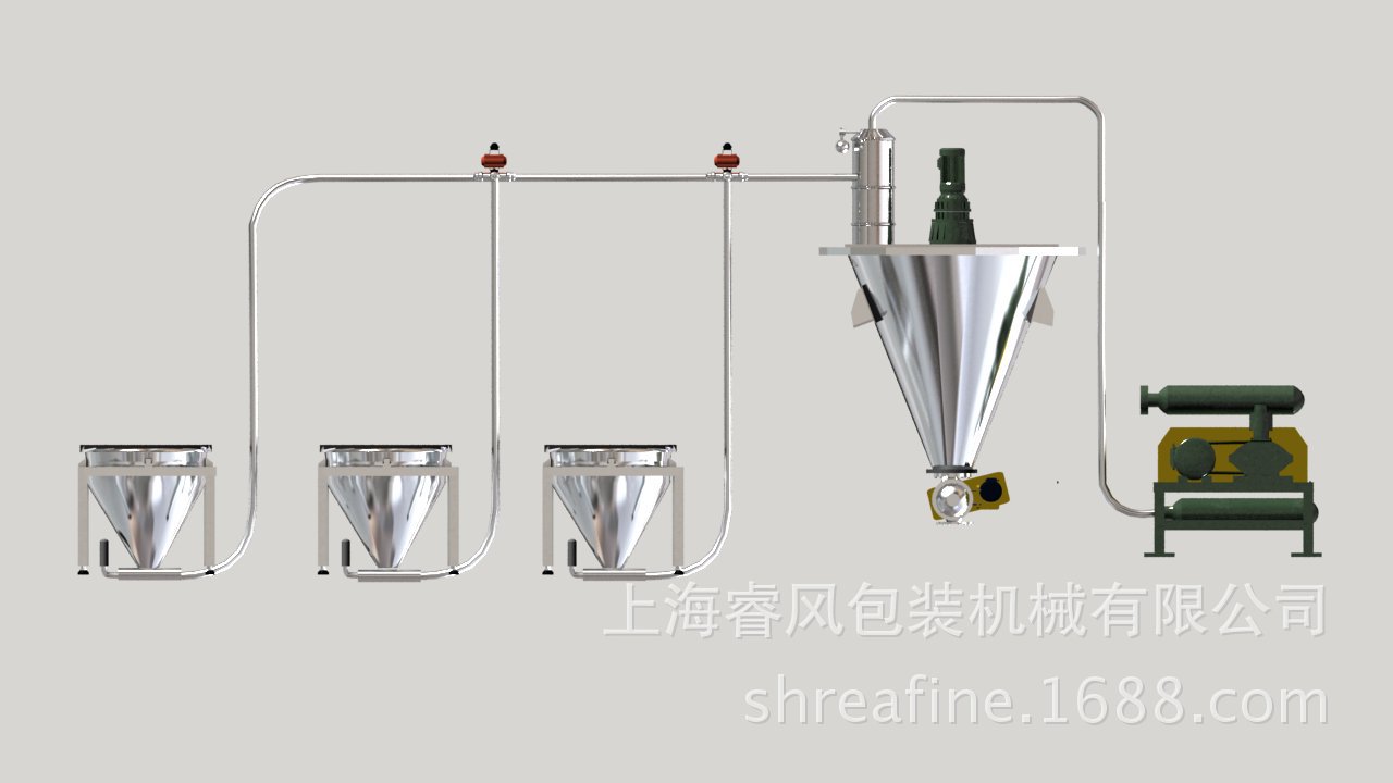 负压多点供料
