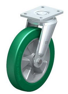 LO-ALST 250K 10寸弹力聚氨酯活动 载重800KG 安装高度295MM