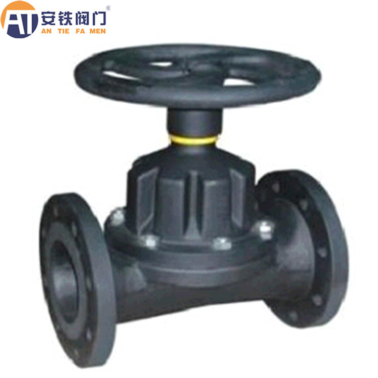 EG46J衬胶堰式隔膜阀 铸铁球墨铸铁英标隔膜阀