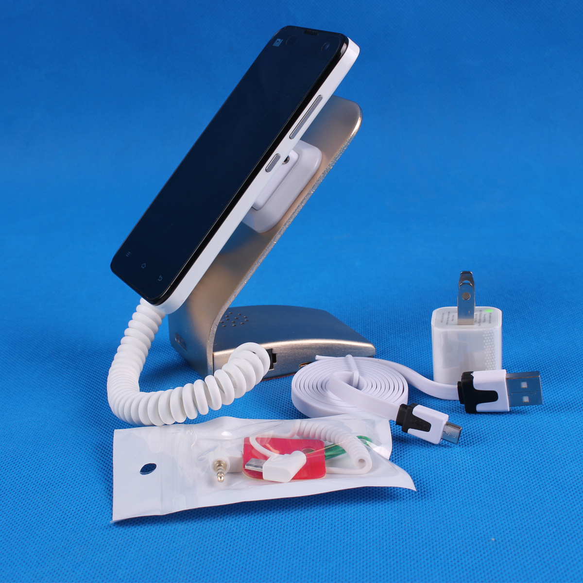 手机防盗展示架 防盗器手机展示 数码防盗报警支架批发SP2101