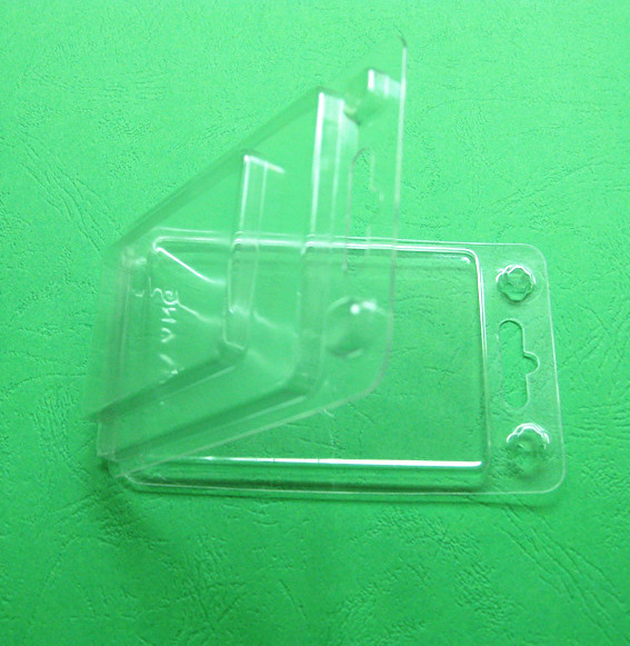 广东吸塑厂:PVC包装盒 对折吸塑盒 透明塑料盒