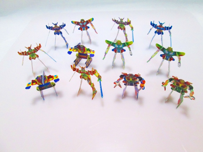Nuevos Regalos De Modelo De Rompecabezas De Robot 3d De Plástico Para Niños display picture 3