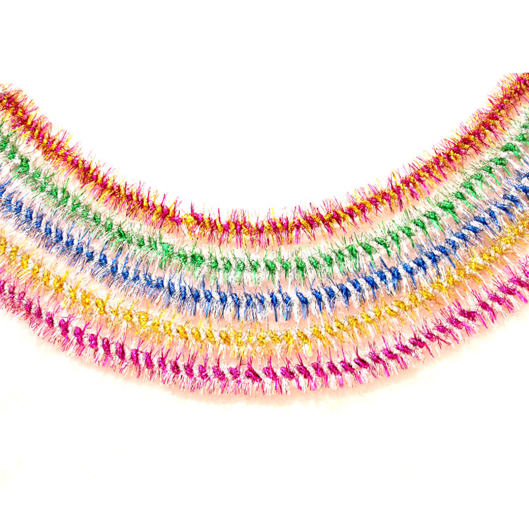 2m Christmas Shuanglong Ribbon Pull Flower Mao Bar Festive Christmas…