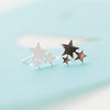 Earrings, accessory, wholesale, Korean style, 925 sample silver