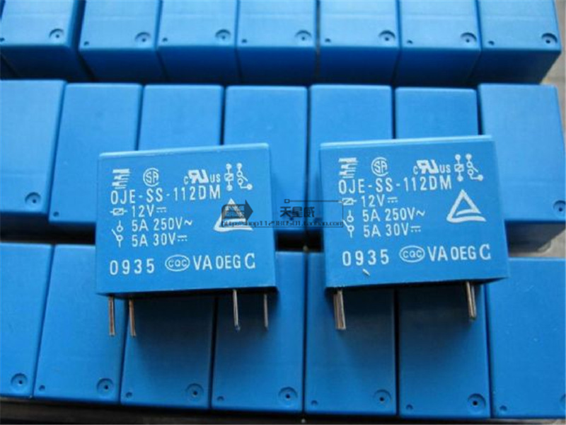 原装泰科继电器OJE-SS-112DM 4脚一组常开5A JZC-32F-012-HS3