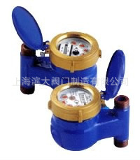 上海沪光水表/立式丝扣水表/竖装/垂直式自来水表/LXSLDN40