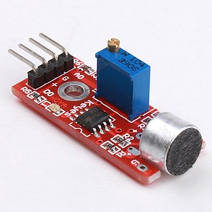 Microphone, module, sound system