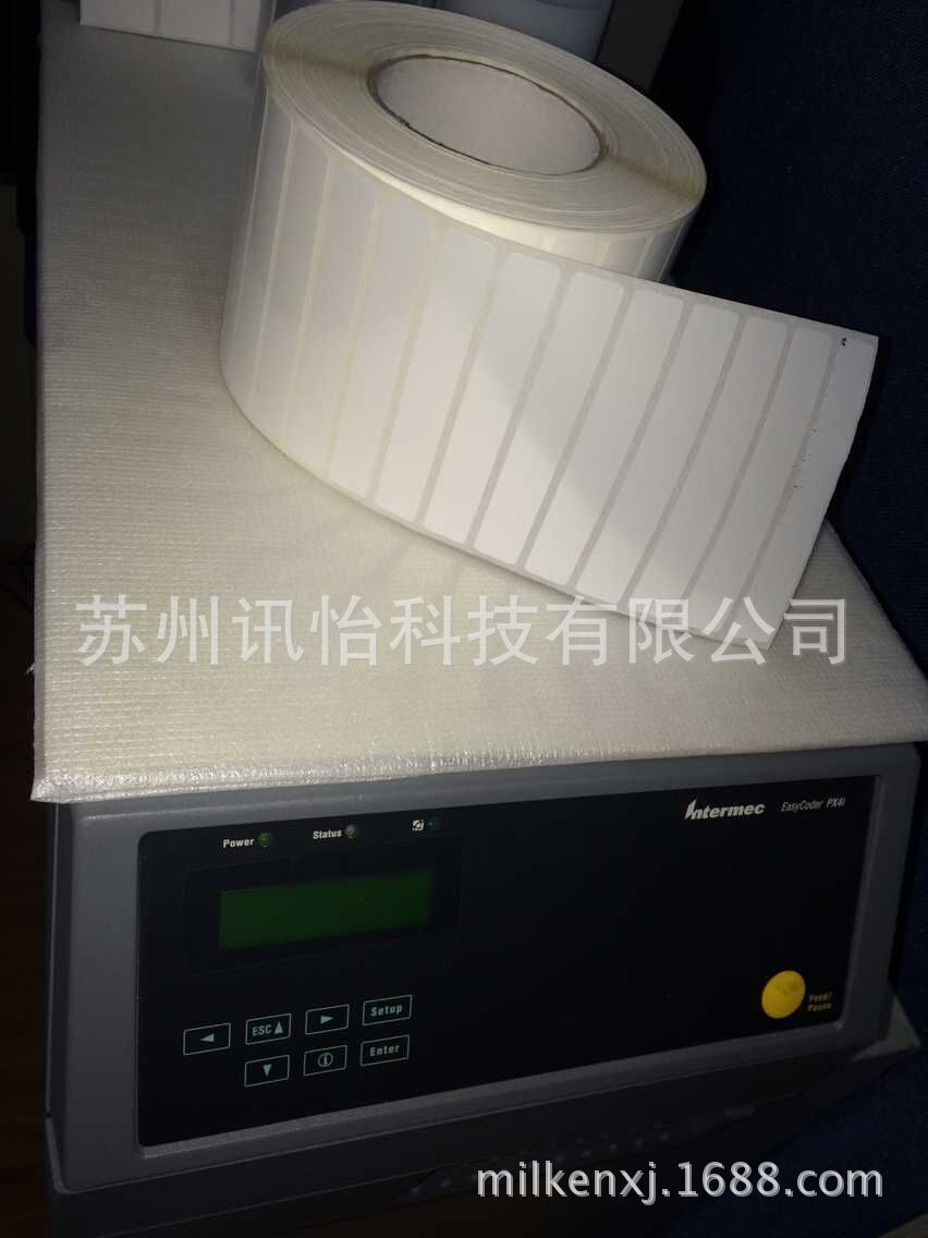 浙江温州LINTEC亮白PET标签95*95单排R21拼-FR1415-50针织机械141