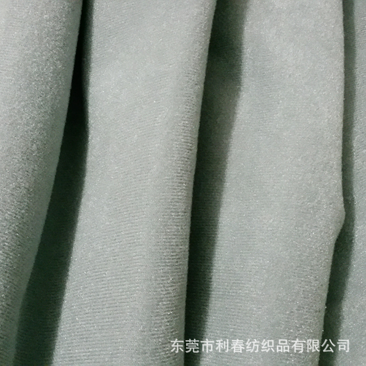 厂家批发 亮光全涤边纶布 毛布 天鹅绒  量大价优 可定制
