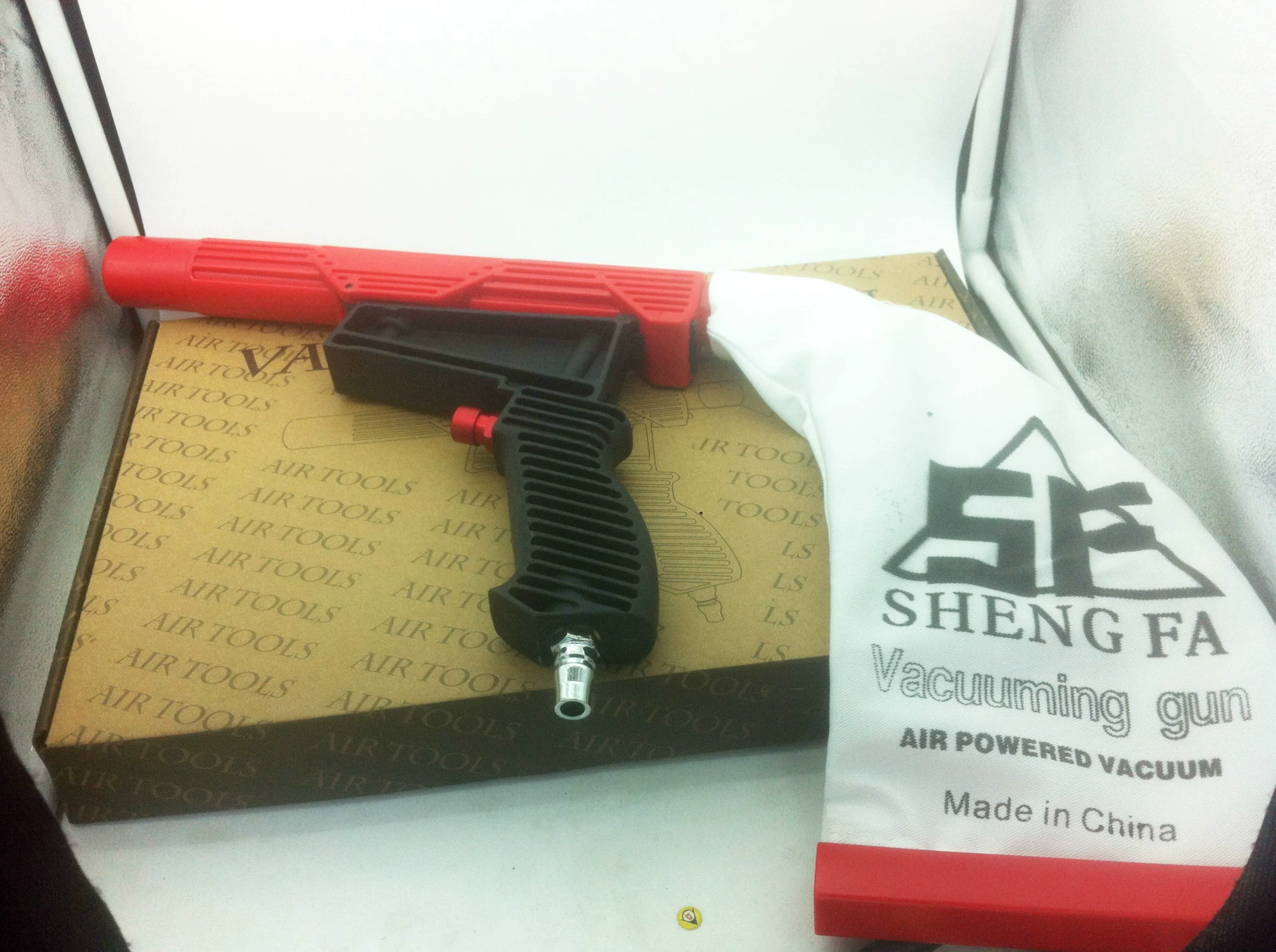 Завод Прямой ремонт шин вакуумный пистолет пластик промышленного класса с картонной упаковки