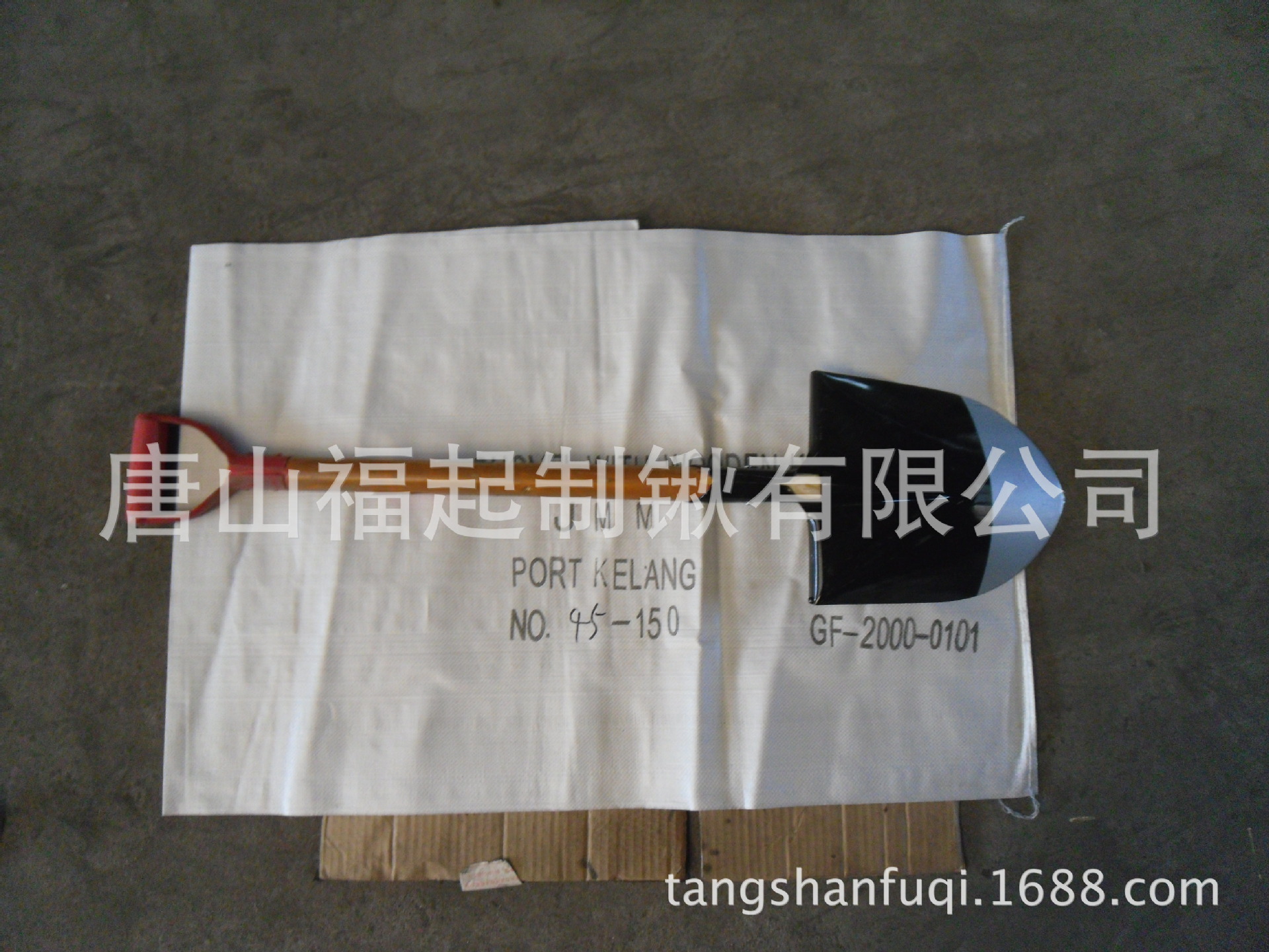 木柄锹尖锹方锹短柄方头圆头唐山钢锹  锨