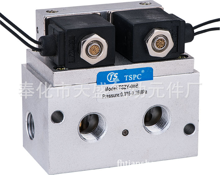 直销二位四通制氧阀，高频，低功率，低噪音先导式电磁阀